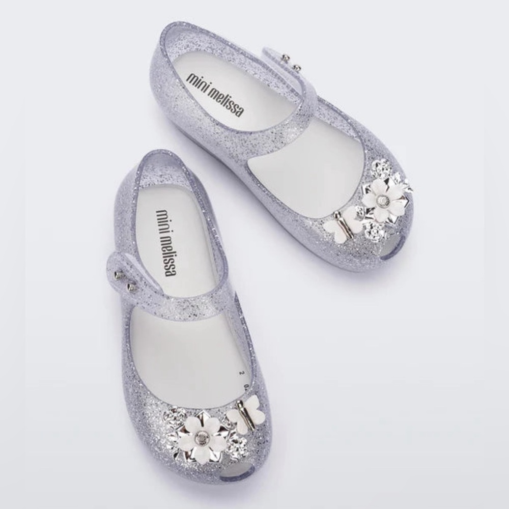 Mini Melissa Girl’s Ultra Chrome Flowers Toddler